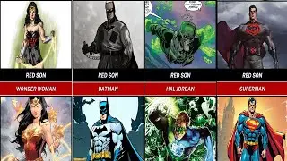 ⭐Red Shadows: Soviet Versions of DC Characters