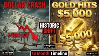 GOLD Prices Soar to $5,000 as Dollar PLUMMETS in Historic Shift?