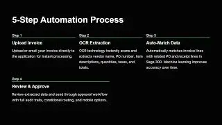 Sage 300 PO Invoice Automation with AI Intelligent Document Processing