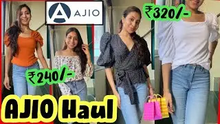 AJIO Haul 2021❤️ *GIVEAWAY* Closed | Affordable Tops Haul | | Fashion Haul | Vidhi Rajput
