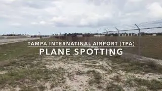 Tampa International Airport Plane Spotting (With ATC and flight Information)