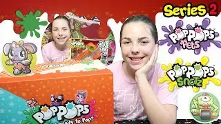 Pop Pops Series 2 Surprise Box Snotz Pets and Slammer Hammer Slime Surprise Inside
