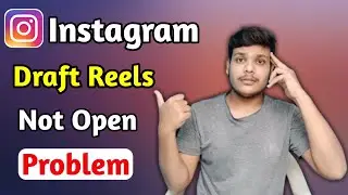 Reels Drafts Video Something Went Wrong Please Try Again Problem Solution | Reels Drafts Not Open