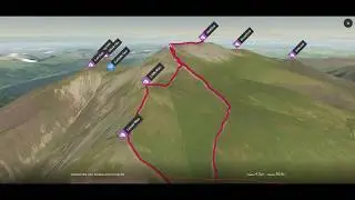 3D walk of Skiddaw, Skiddaw Little Man and Lonscale Fell - June 2018