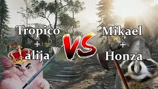 Ger War Selection Turnier Tropico + alija vs Honza +Mikael (5min delay) | (GER)