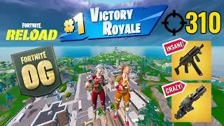 Rare Ginger Gunner Skin! | OG Fortnite Reload Ranked | High Kill Gameplay | Controller