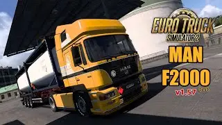 ETS2 1.57 - MAN F2000 Evo Truck #mod #eurotrucksimulator2
