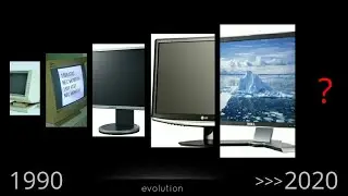 ЭВОЛЮЦИЯ МОНИТОРА 1990 - 2020 | EVOLUTION COMPUTER