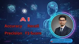 Accuracy vs Precision vs Recall vs F1-Score Explained with Example | Machine Learning Metrics