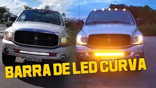Instalei uma BARRA DE LED CURVA DUAL COLOR Gigante na RAM ‹ Felipe Silva ›