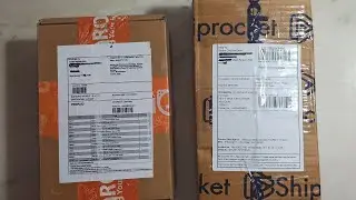 Unboxing two Boxes of Electronics Components Purchased from Two Sellers