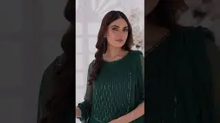 Verde Adorned Elegance Ensemble | Urooj-e-Mah | Sublime trendz