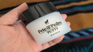 Pete & Pedro HAIR PUTTY   Strong Hold, Matte Finish, Low Shine Hair Clay for Men, Ideal for Hairstyl