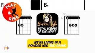 Bonnie Tyler - Total Eclipse of the Heart | Scrolling Guitar Chords & Lyrics