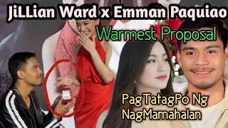 JILLIAN WARD x EMMAN PAQUIAO, Proposal  ng pag-ibig,( Sweet at KiLig ) #entertainment 