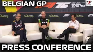 Team Principals Press Conference Belgian GP 2025 | Laurent Mekies, Jonathan Wheatley, Ayao Komatsu