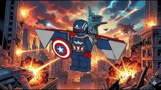 LEGO Instructions - Marvel Super Heroes - 242506 - Captain America - Magazine Gift