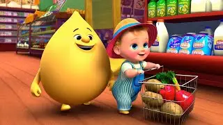 Одна картофелина, две картофелины + Шалтай-Болтай: продуктовый магазин. Детское приключение: счет...