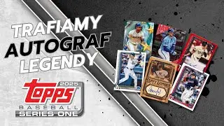 2025 Topps Baseball Series 1 - Trafiamy Autograf Legendy!