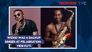 Wizkid Was A Backup Singer At Felabration - Yeni Kuti