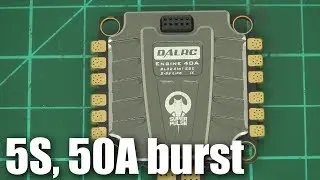 On the bench: DALRC Engine 40A 4-in-1 ESC