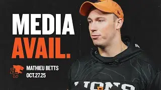 Защитник BC Lions Матье Беттс | Доступно для прессы | 27.10.25