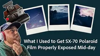 Polaroid SX-70 Exposure Tips | Why I Use an ND Filter for Better Shots