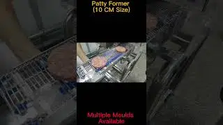 Meat Processing Machine | Patty Former (10 CM Size) | Patty | Burger | Machine #shorts