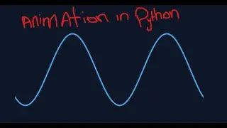 Make Beautiful Wave Animation in Python | Stunning Python Graphics Tutorial