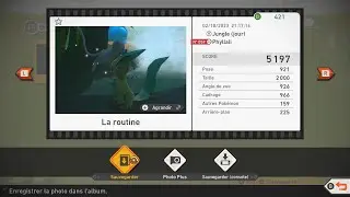 Leafeon 1☆ 5197 (with Mew) - New Pok&eacute;mon Snap