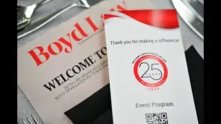 Boyd School of Law - 25th Anniversary Gala highlights