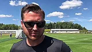 TRAINING CAMP 2018: Andrew Janocko talks offensive line