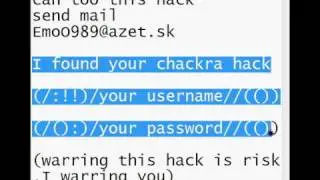 how to hack naruto arena (chackra hack) EASY