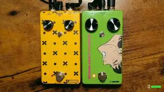 Vaderin Pedals - HP-X and SAF Harmonic Percolator Fuzz Comparison