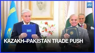 Kazakh President Calls Pakistan Reliable Partner, Eyes $1bn Trade | Dawn News English