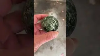 Seraphinite Sphere- beautiful and pricey #shorts