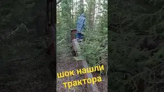Металлокоп2023супер #находочки#топ #треш #трактор #лес