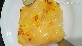 CASSAVA CAKE ( creamy soft with young coconut) simple step cooking