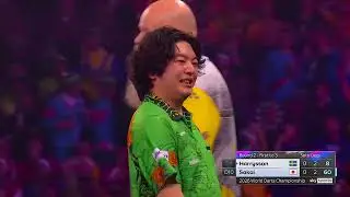 ANDREAS HARRYSSON VS MOTOMU SAKAI HIGHLIGHTS 2026 WORLD DARTS CHAMPIONSHIP