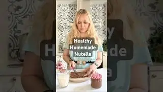 Healthy Nutella Recipe (No Sugar!)🌱#healthyrecipes #healthynutella