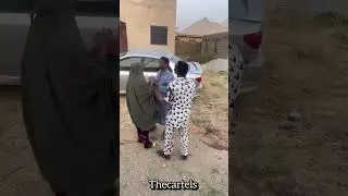 A prank on the pure water seller to check her reaction after destroying her water