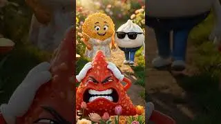 Jealous Samosa Destroyed Pakodi Life |Emotional Cartoon Story#ai #shorts