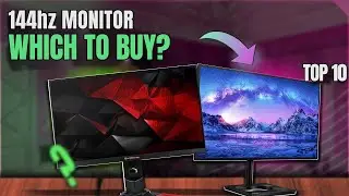 TOP 10 BEST 144HZ MONITORS IN 2025 (Check Out the Best 144Hz Monitor)