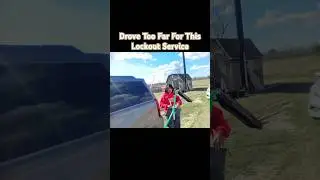 Drove to far for this lockout service #automobile #roadside #diy #locksmith #reels