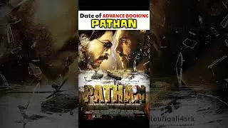 PATHAN advance booking opening date 🔥🔥#pathan #shorts #srk #youtubeindia