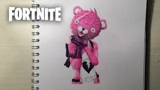 Drawing the CUDDLE TEAM LEADER | Fortnite