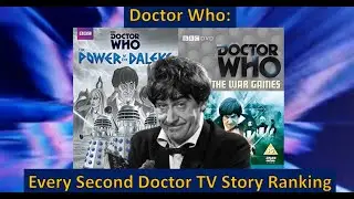 Doctor Who: Every Second Doctor TV Story Ranking.