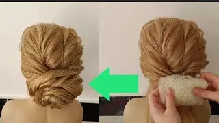 Glamorous Hairstyle Tutorial | Elegant & Stunning Updo for Brides and Parties😍😍💁