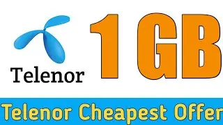 Telenor Free Internet 1GB 2020 New Offer