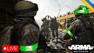 СВІТЛО ВМИКАЄТЬСЯ, ШТУРМ ПОЧИНАЄТЬСЯ💀 Arma Reforger 🔥